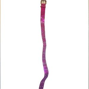 🐠 3 for $15 🐠 Child’s belt; pink, with sparkles